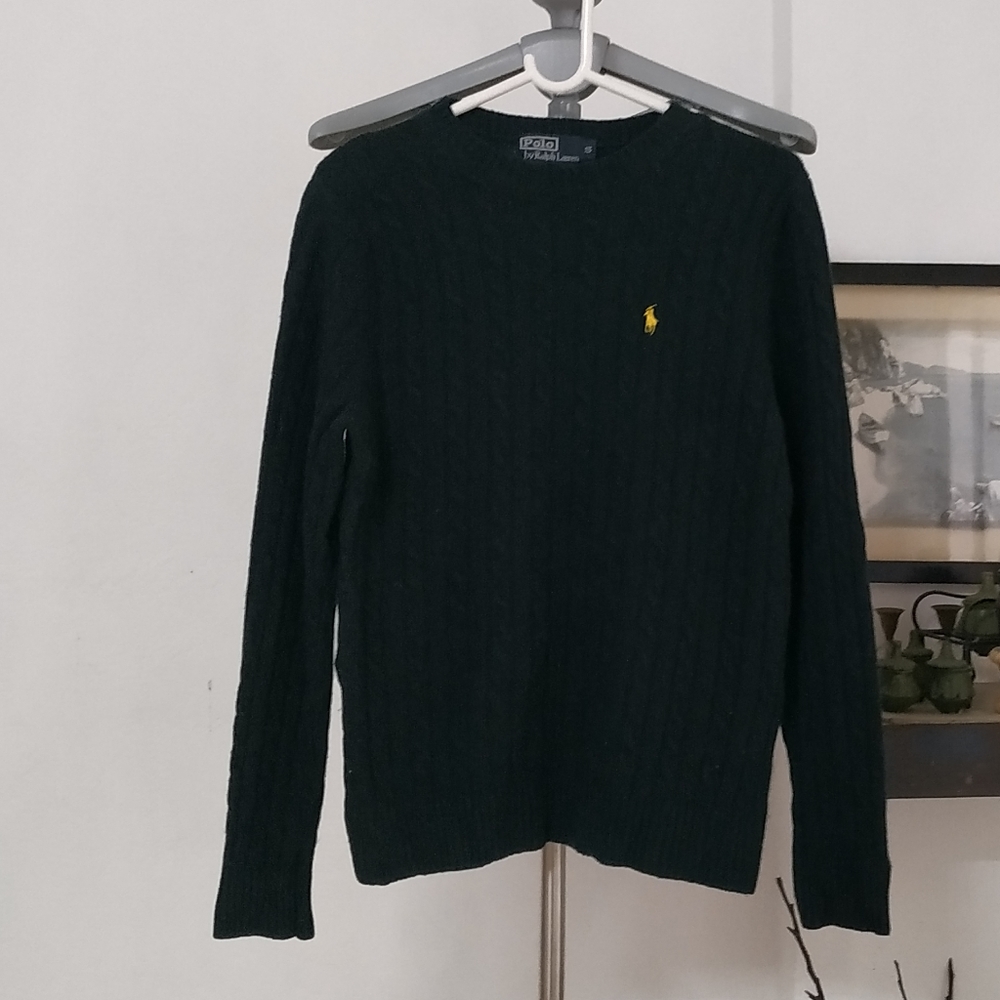 Polo Ralph Lauren Cable Wool Crewneck Sweater - Picture 4 of 7